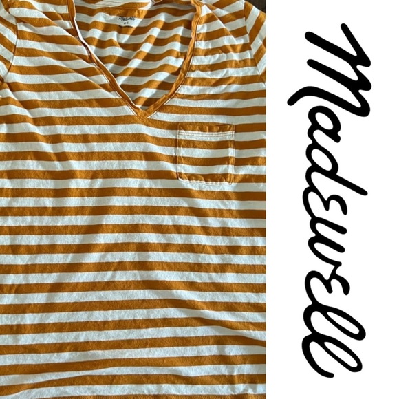 Madewell Tops - 0201| 2 Madewell Stripped T-shirts bundle  | Size Small 🇺🇸